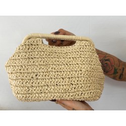 Bolso rafia asa