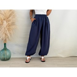 Pantalón aladin azul marino