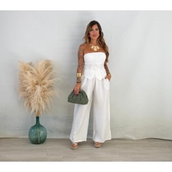 Conjunto corset blanco
