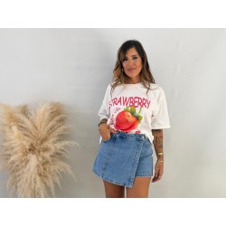 Camiseta Maxi fresa
