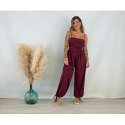 Mono jogger burdeos