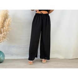 Pantalón fluido negro