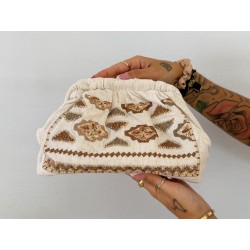 Bolso mini bordado
