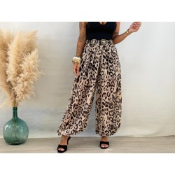 Pantalón print gasa