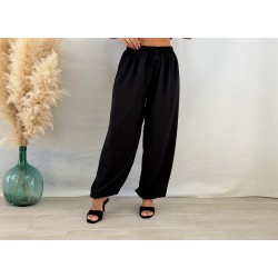 Pantalón jogger fino negro