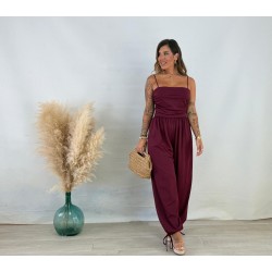 Mono honor jogger burdeos