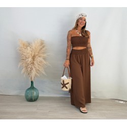 Conjunto honor marrón