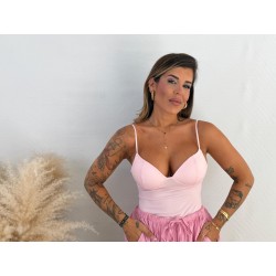 Camiseta cascos rosa