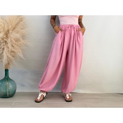 Pantalón jogger rosa