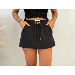 Falda pantalones sport negra
