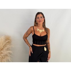 Top encaje corset