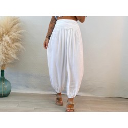 Pantalón aladin blanco