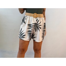 Pantalón hojas verdes