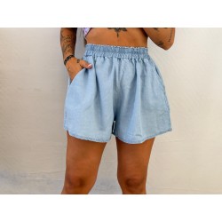 Pantalón corto fino
