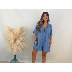 Mono lino azul