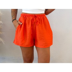 Pantalón corto naranja