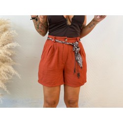 Pantalón lino pañuelo caldera