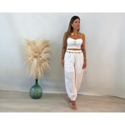 Conjunto calado blanco