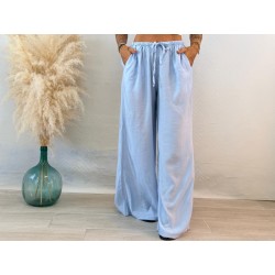 Pantalón palazo bambula...