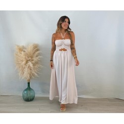Vestido apertura fruncido...