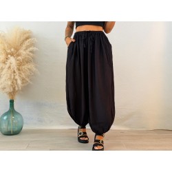 Pantalón bambúla Jogger negro