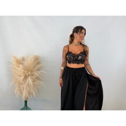 Top encaje corset