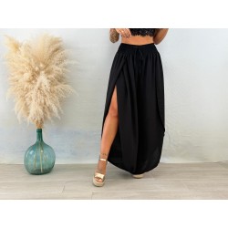 Pantalón apertura negro