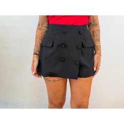 Falda pantalón botones