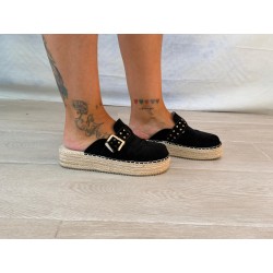 Zuecos negro