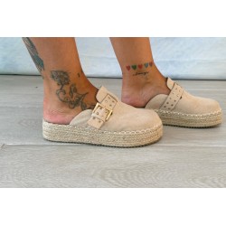 Zueco beige