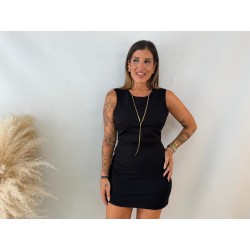 Vestido básico negro