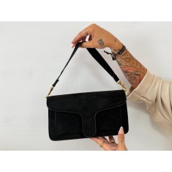 Bolso antelina negro