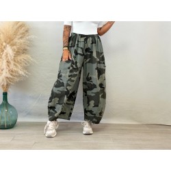 Pantalón camuflaje cargo