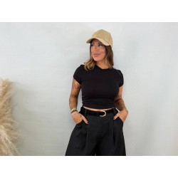 Camiseta básica negra
