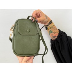 Bandolera mini verde