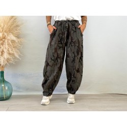 Pantalón camuflaje lazada...