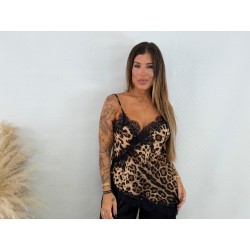 Camisa lencera leopardo
