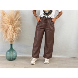 Pantalón polipiel (2 colores)