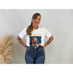 Camiseta dog cine