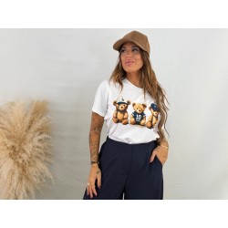 Camiseta oso béisbol
