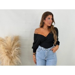 Jersey pico negro